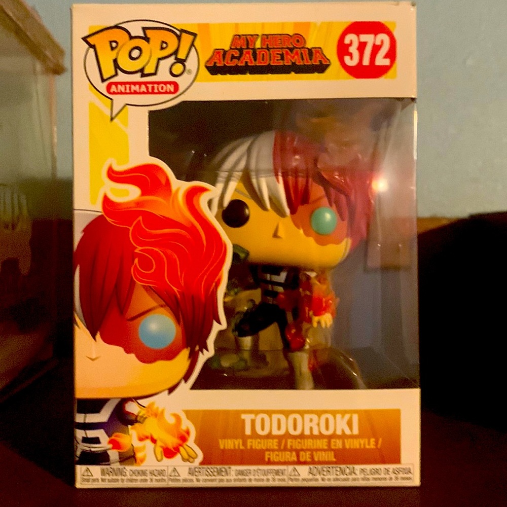 Funky pop todoroki from my hero academia. Never opened